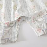 【66-90cm】ロンパース ベビー フラワー柄 ナチュラル - 画像 (6)