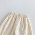【73-110cm】セットアップ ベビー フリル襟 ジャカード - 画像 (15)