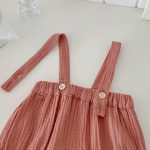 【80-90cm】ロンパース ベビー リボン結び 小花柄 - 画像 (12)