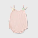 【66-90cm】ロンパース ベビー キャミフラワー かわいい - 画像 (5)