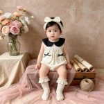 【66-90cm】ロンパースorワンピース ベビー 姉妹お揃い ポケット付き - 画像 (17)