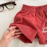 【80-130cm】ショートパンツ 女の子 バイカラー カジュアル - 画像 (9)