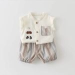 【73-100cm】セットアップ ベビー スリードッグ シャツ＆パンツ - 画像 (4)