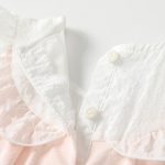 【66-90cm】ロンパース ベビー フラワー 刺繡 - 画像 (5)