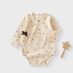 【59-80cm】ロンパース ベビー 柔らか シンプル - 画像 (3)