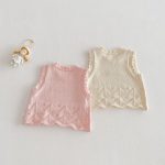 【73-120cm】トップスorパンツ ベビー どうぶつ刺繍 ニット - 画像 (15)