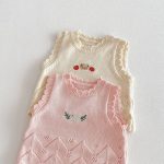 【73-120cm】トップスorパンツ ベビー どうぶつ刺繍 ニット - 画像 (16)