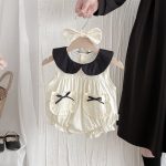 【66-90cm】ロンパースorワンピース ベビー 姉妹お揃い ポケット付き - 画像 (5)