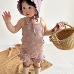 【80-120cm】セットアップ ベビー フリル付き キャミソール - 画像 (7)