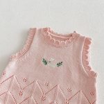 【73-120cm】トップスorパンツ ベビー どうぶつ刺繍 ニット - 画像 (18)
