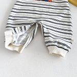 【66-110cm】ロンパースorセットアップ ベビー カラーバリ ボーダー - 画像 (15)
