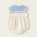 【66-90cm】ロンパース ベビー ノースリーブ セーラー - 画像 (6)