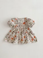【66-100cm】セットアップ ベビー フリル 小花柄 - 画像 (15)