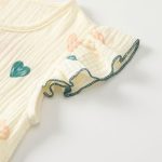【66-90cm】ロンパース ベビー カラフル ハート - 画像 (5)