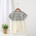【66-90cm】ロンパース ベビー レイヤード ペット柄 - 画像 (6)