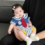 【66-90cm】ロンパース ベビー ペンギン柄 セーラー - 画像 (9)