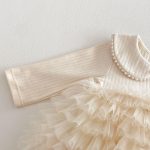 【66-90cm】ロンパース ベビー プリンセス チュール - 画像 (10)
