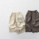【80-130cm】ワイドパンツ 男の子 カートゥーン ポケット - 画像 (3)