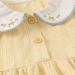 【73-110cm】ワンピース ベビー ノースリープ チェック - 画像 (6)