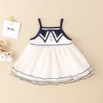 【73-100cm】キャミワンピース ベビー プリンセス シンプル - 画像 (4)