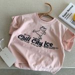 【90-150cm】半袖Ｔシャツ キッズ クマ カートゥーン - 画像 (4)