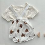 【66-90cm】半袖Tシャツorパンツ ベビードット柄 かわいい - 画像 (10)