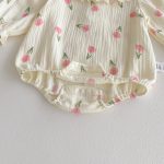 【66-90cm】ロンパース＆帽子 ベビー チューリップ キュート - 画像 (15)