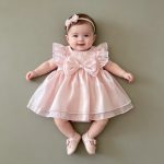 【59-90cm】ロンパース ベビー 蝶結び フリル - 画像 (11)