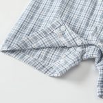 【66-90cm】ロンパース ベビー ドッグ柄 チェック - 画像 (7)