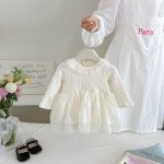 【66-90cm】ロンパース ベビー レース襟 チュール - 画像 (9)