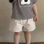 【73-100cm】ショートパンツ ベビー クマ カートゥーン - 画像 (5)