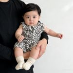 【66-90cm】ロンパース ベビー ヒョウ柄 ノースリープ - 画像 (5)