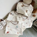 【66-90cm】ロンパース ベビー カートゥーン柄 メッシュ 通気性 - 画像 (13)