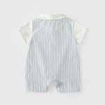 【66-90cm】ロンパース ベビー ストライプ プリンス - 画像 (3)