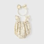 【66-90cm】ロンパース ベビー フリル シンプル - 画像 (2)
