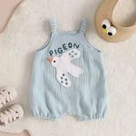 【66-90cm】ロンパース ベビー かわいい 蜂 サロペット - 画像 (3)
