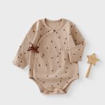 【59-80cm】ロンパース ベビー 柔らか シンプル - 画像 (5)