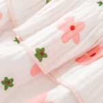 【66-90cm】ロンパース ベビー 可愛い ピンク花 - 画像 (6)