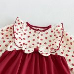 【66-90cm】ロンパース ベビー フラワー キュート - 画像 (10)