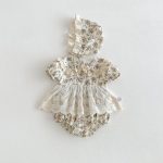 【66-90cm】ロンパース ベビー フラワー プリンセス - 画像 (7)