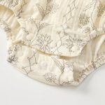 【66-90cm】ロンパース ベビー フリル シンプル - 画像 (6)