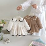【66-90cm】ロンパース ベビー 可愛い 無地 キュート - 画像 (7)