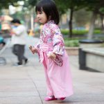 【60-100cm】浴衣 ベビー 桜柄 スウィート - 画像 (5)