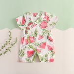 【66-90cm】ロンパース ベビー ジューシー フルーツ - 画像 (4)