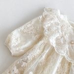 【66-90cm】ロンパース ベビー プリンセス風 レース - 画像 (13)