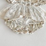 【66-90cm】ロンパース ベビー フラワー プリンセス - 画像 (14)