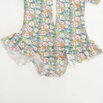【80-130cm】水着 かわいい 小花柄orイチゴ - 画像 (16)