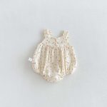 【66-90cm】ロンパース ベビー ピンク ドット キャミソール - 画像 (4)