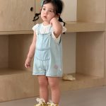 【73-100cm】サロペットorTシャツ ベビー デニム ファッション - 画像 (14)