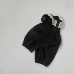【66-90cm】ロンパース ベビー レース襟 ノースリープ - 画像 (9)